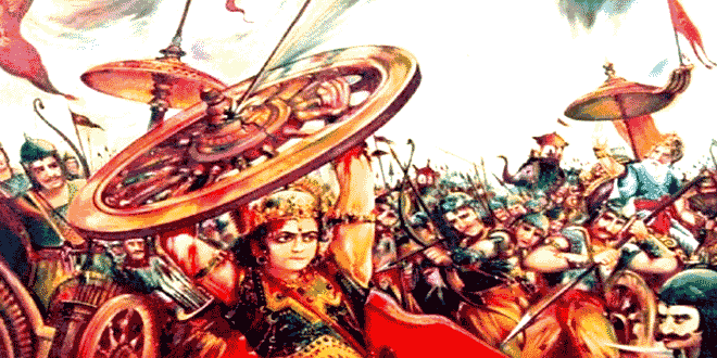 Jayadrath Vadh, Discussion between Abhimanyu and his wife