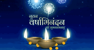 नव वर्ष की शुभ कामनायें
