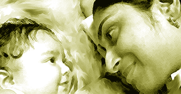 Yerning to reach mother!