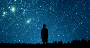 Watching the stllness of the night sky full of stars!