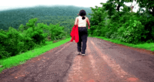 Long path to walk under the sun