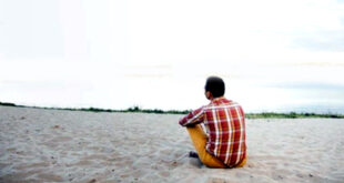 Love has gone from my life, dry sand like body remains