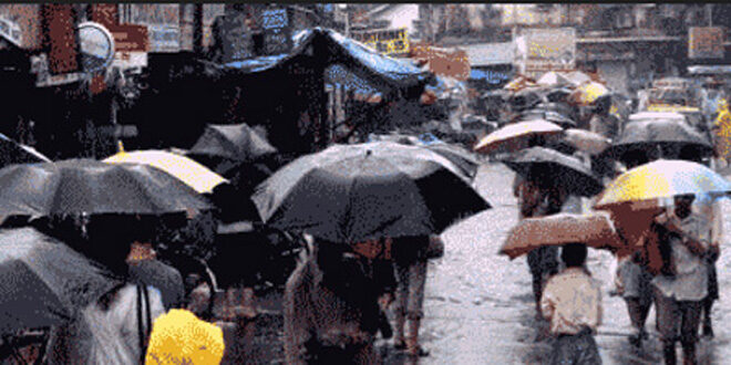 Oh! The rains finally!