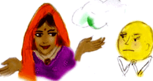 What the moon should wear on cold nights!