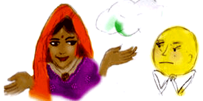 What the moon should wear on cold nights!